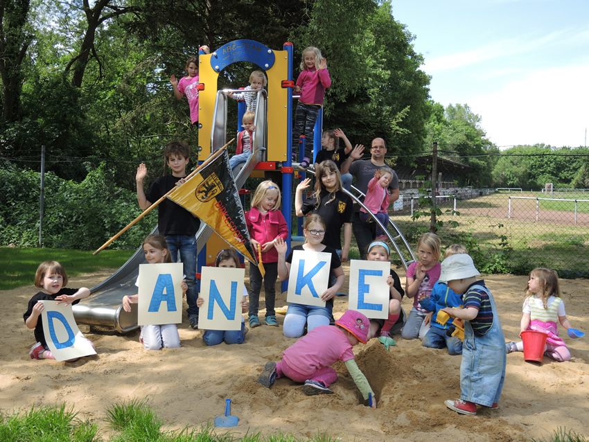 Der BTV-Spielplatz ist fertig!