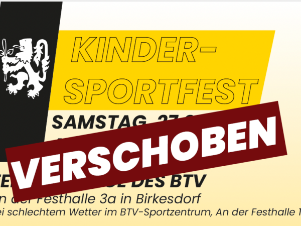 VERSCHOBEN: Kindersportfest am 25.06.2026
